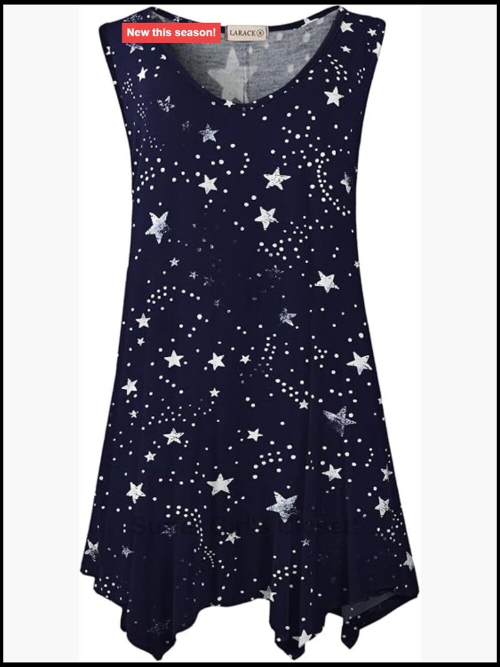 Plus Size Sleeveless V Neck Flowy Tunic Tank Top